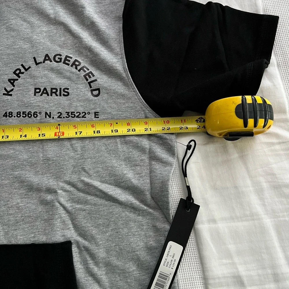 SOLD New Karl Lagerfeld Hoodie Size Large - Picture 4 of 8